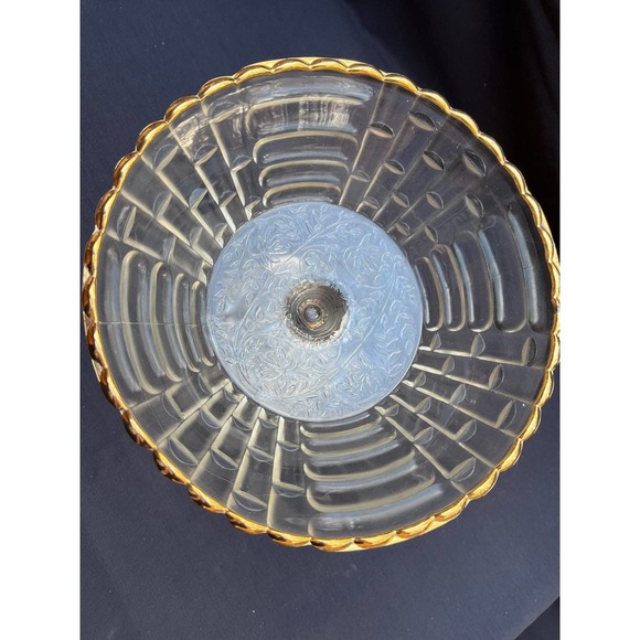 Louisa Basketweave Pedestal Compote Bowl - Picture 4 of 12